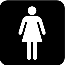 Download free woman toilet icon